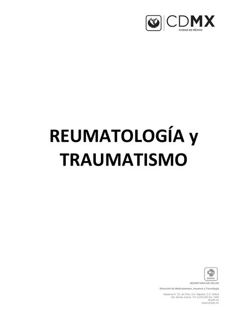 Reumatologia y traumatismo