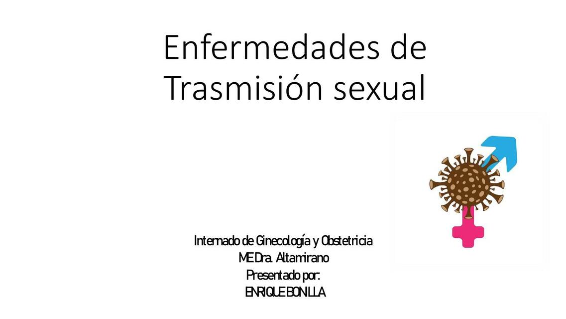 Enfermedades de transmision sexual