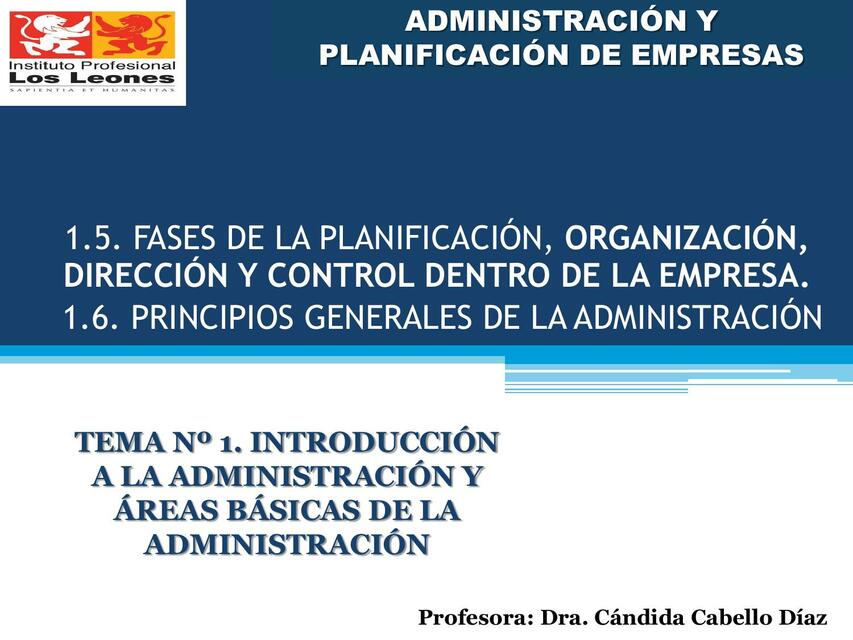 Clase  N 7 Fases  De La Planificación  Organización  