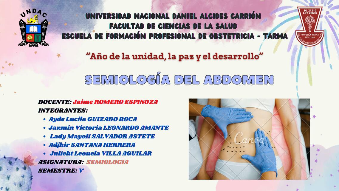 Semiología del abdomen