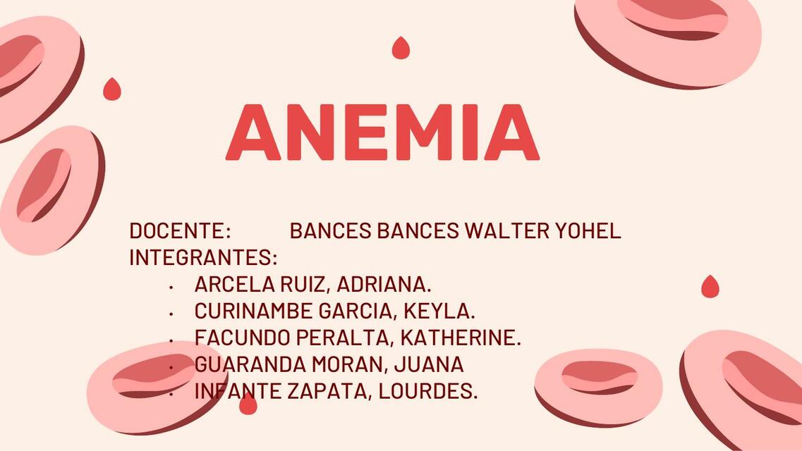 Anemia