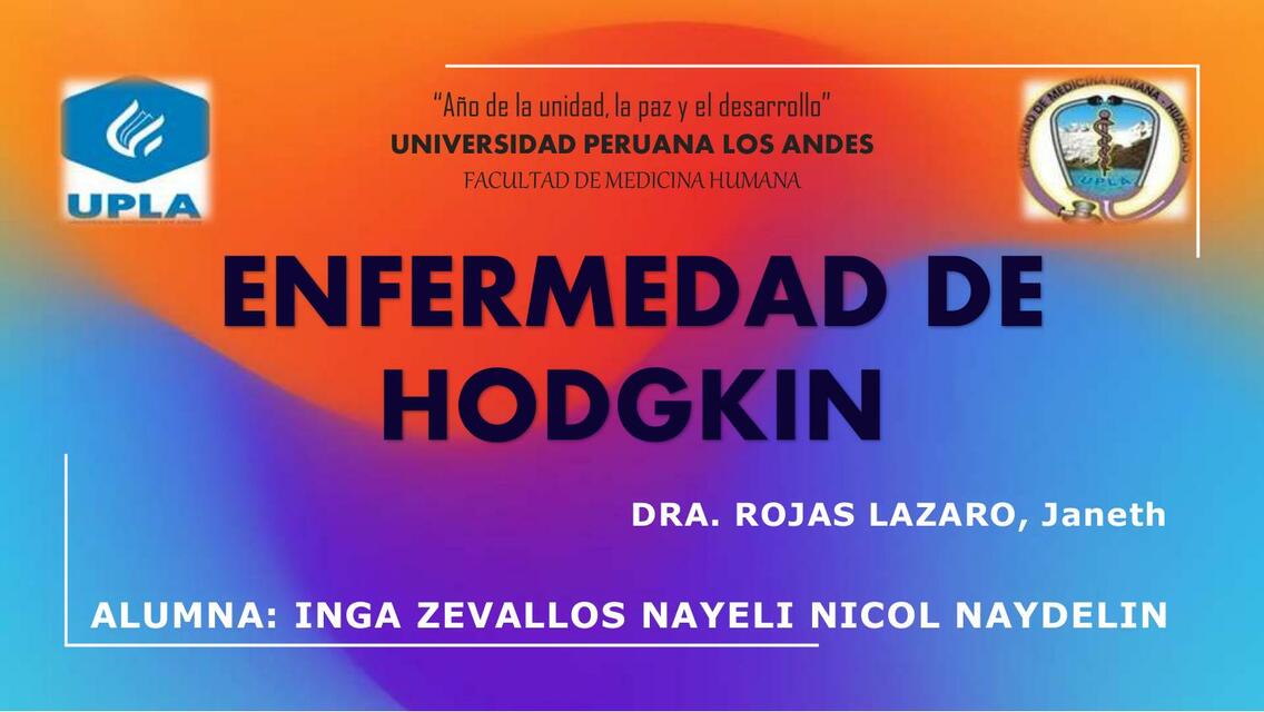 ENFERMEDAD DE HODGKIN