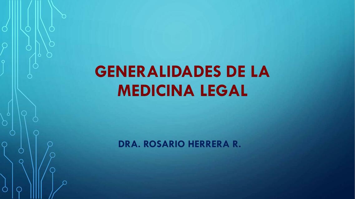 Medicina Legal | Cristhian Pardo G. | uDocz