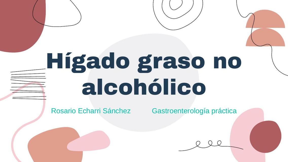 Hígado graso no alcohólico