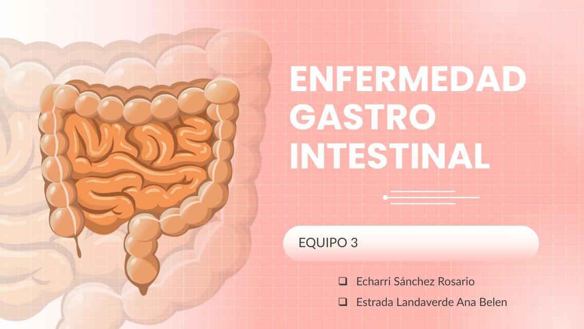 ENFERMEDAD GASTROINTESTINAL