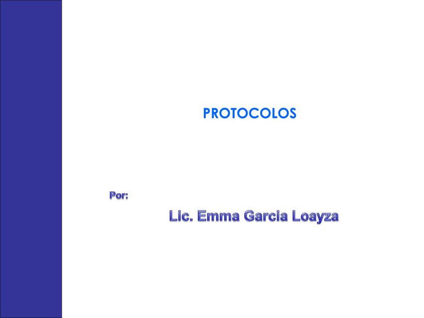 Protocolos 