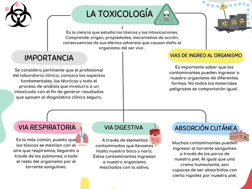 SOLUTION: Mapa mental toxicologia - Studypool