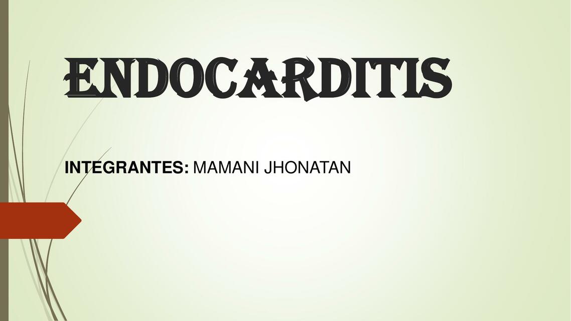 Endocarditis