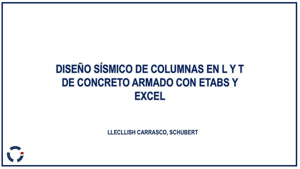 Diseño Sísmico de Columna