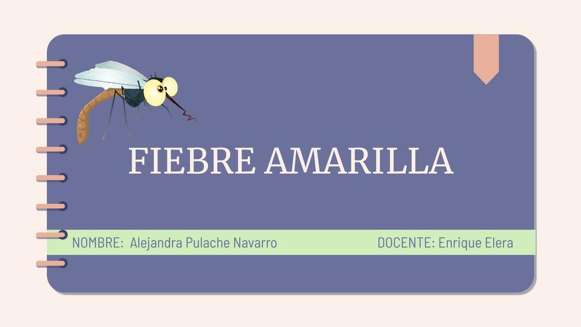 FIEBRE AMARILLA 