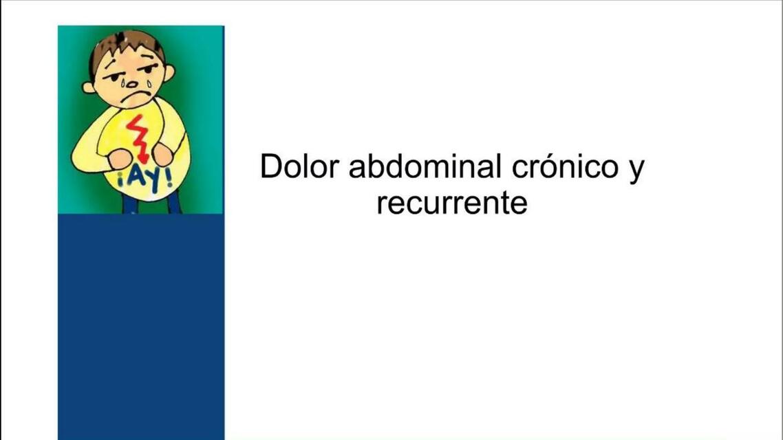 Dolor abdominal