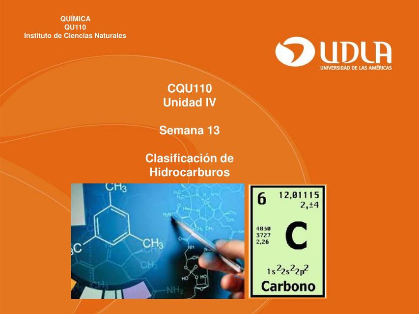 Clasificación de hidrocarburos