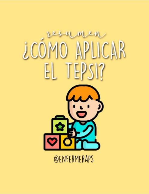 Como aplicar el Tepsi   