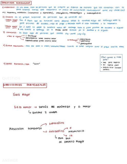 Diagramas Y esquemas peritoneales