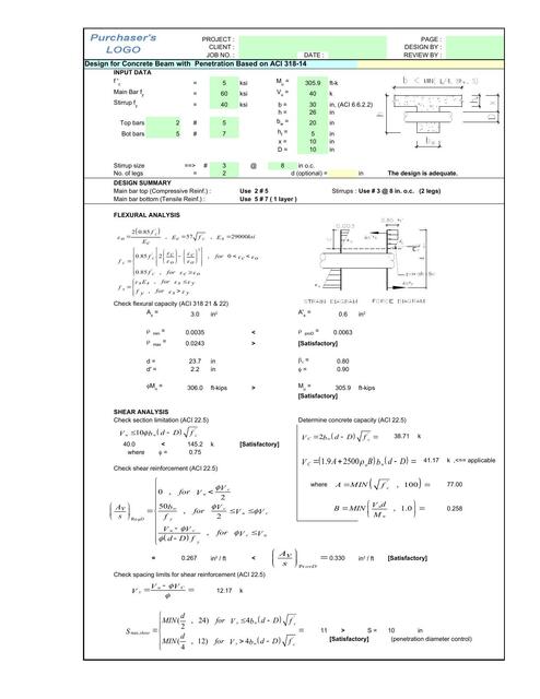 Beam Penetration