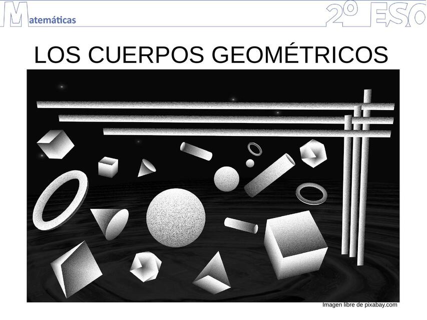 Los cuerpos geométricos 