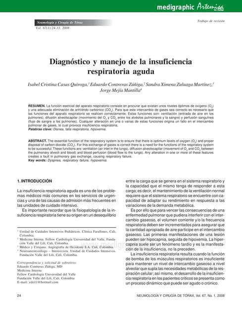 insuficiencia respiratoria aguda