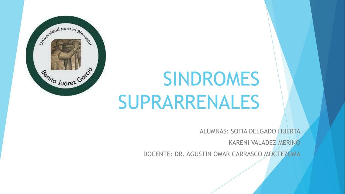 Síndromes Suprarrenales 