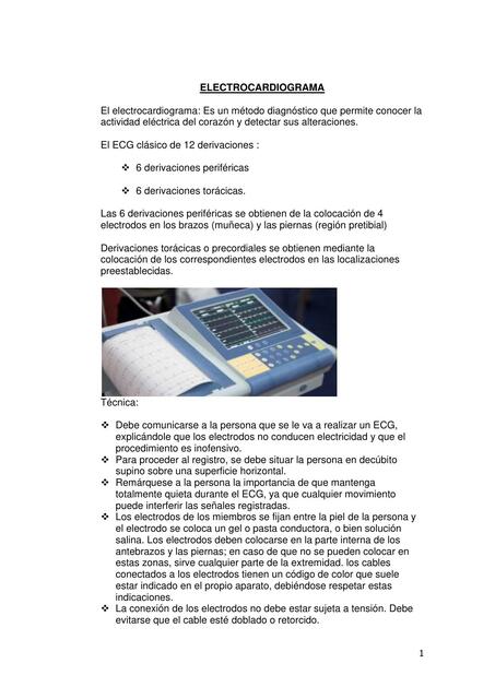 Electrocardiograma 