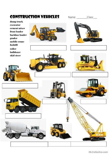 Construction Vehicles