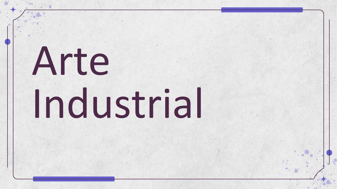 Arte Industrial