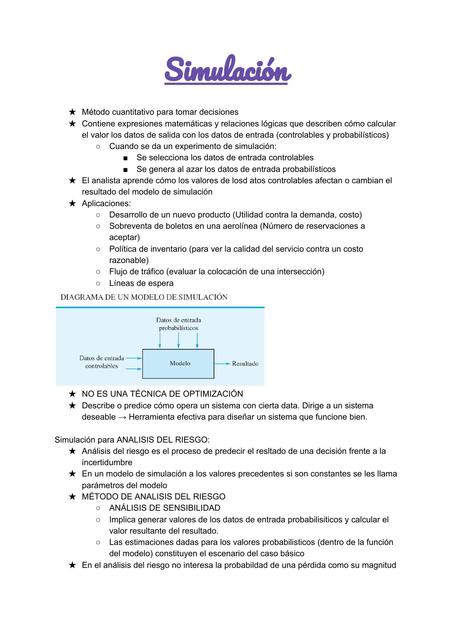 Simulación-Teoría