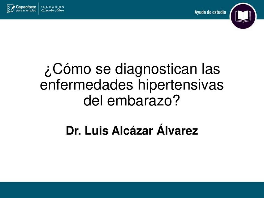 Cómo se diagnostican los trastornos hipertensivos del embarazo 