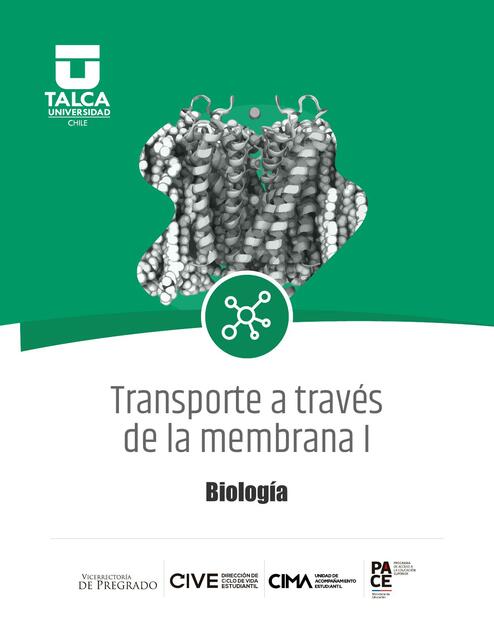 Transporte a través de la membrana I