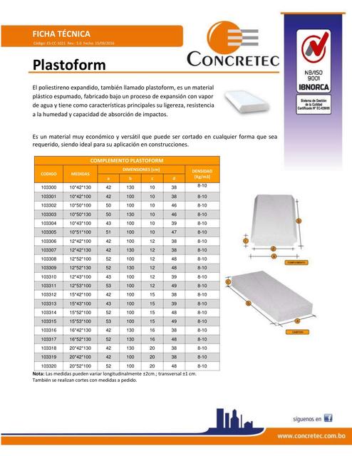 plastoformo