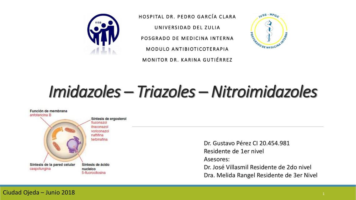 Imidazoles Triazoles Nitromidazoles