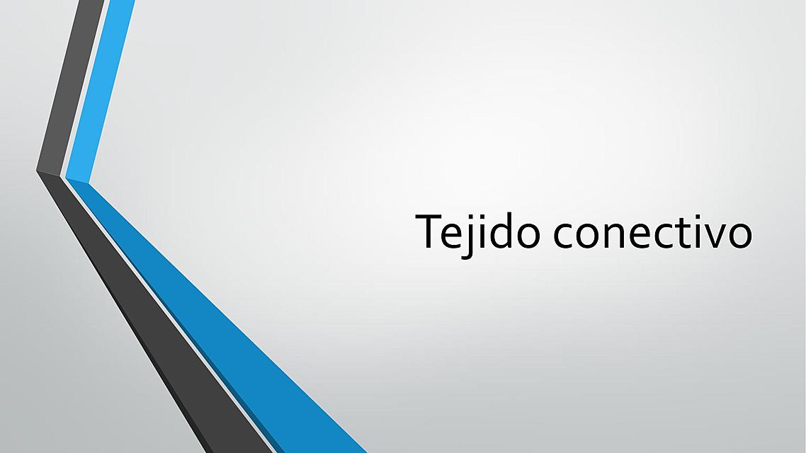 Histología Tejido conectivo