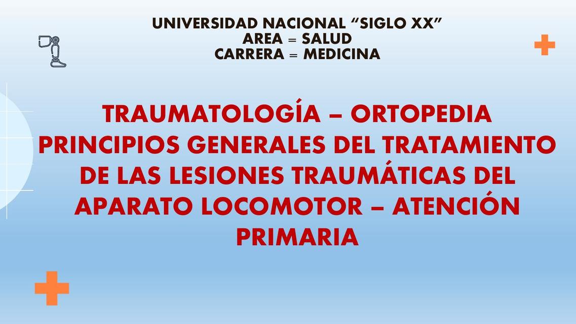 Traumatología  