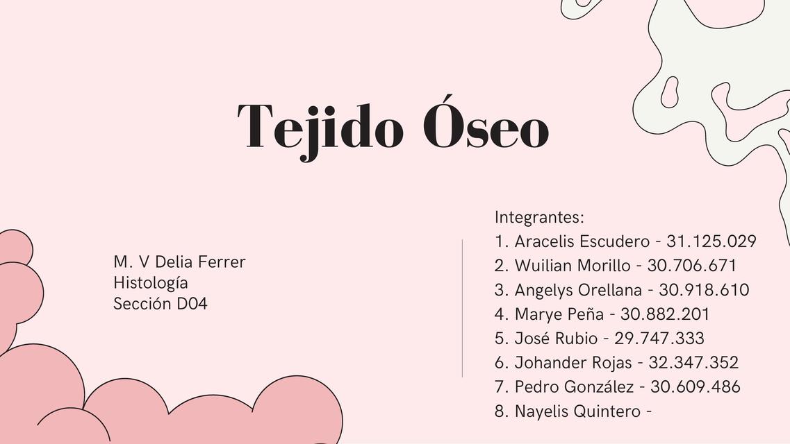 Tejido óseo 