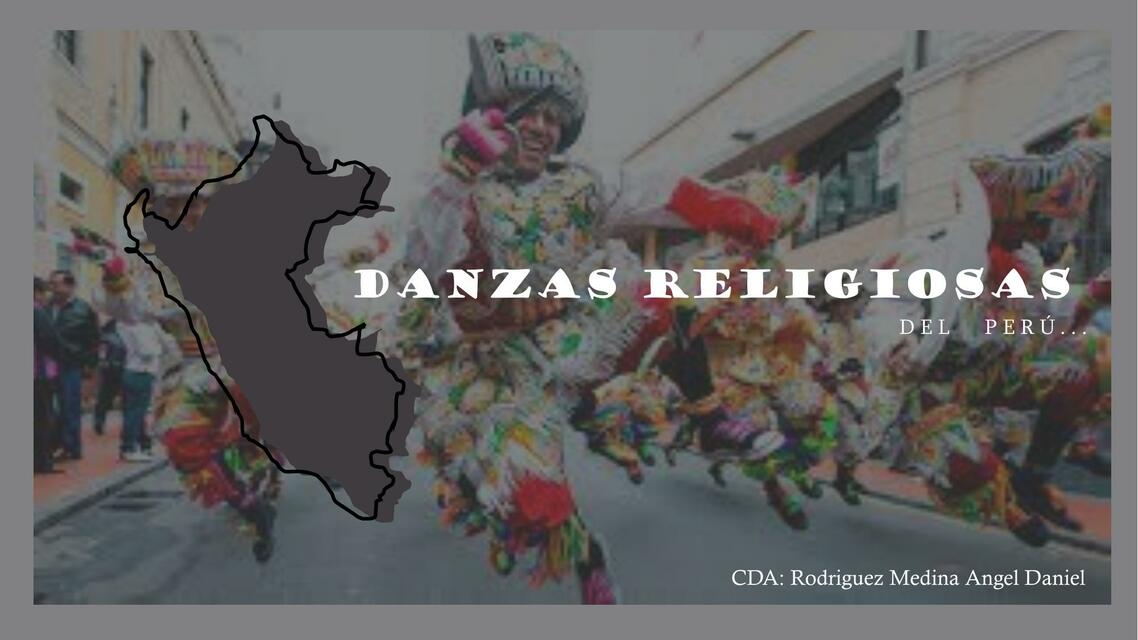 Danzas religiosas del Perú