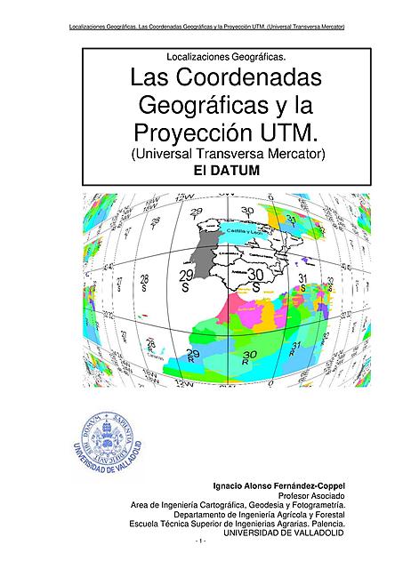 cartografia geograficas utm datum