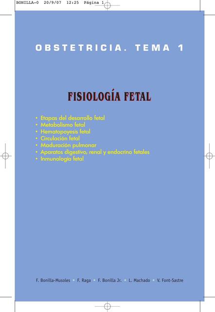 fisiología fetal