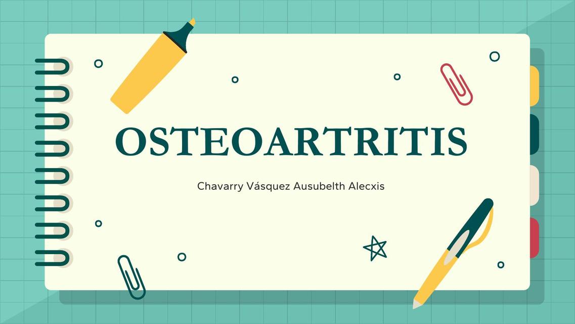 Osteoartritis 