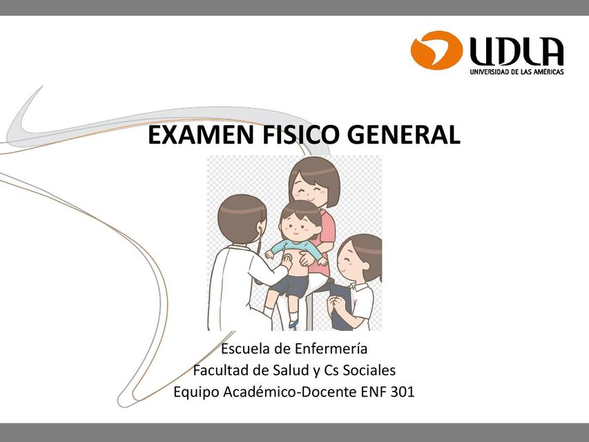 Examen físico general  