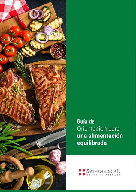 Guía de Orientación para una Alimentación Equilibrada