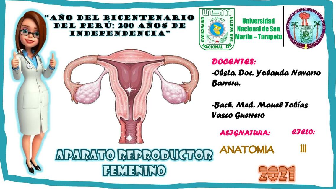 Aparato Reproductor Femenino 