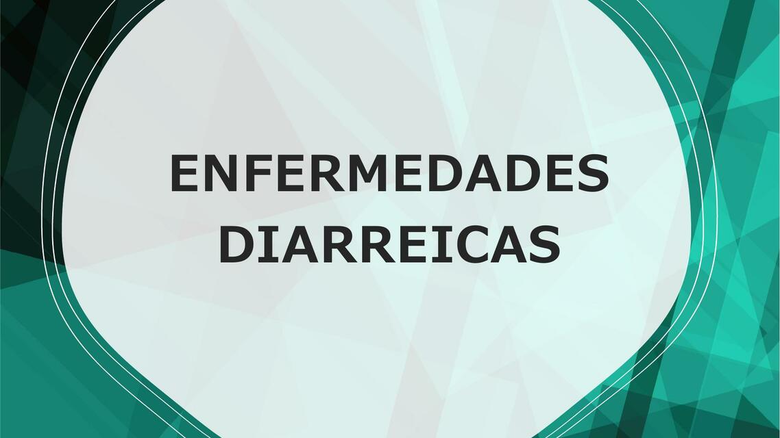 Enfermedades diarreicas