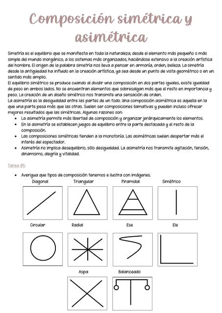 simetría y asimetría arte