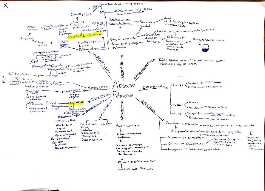 Absceso Pulmonar (Apuntes tomados de mi cátedra de Neumología)