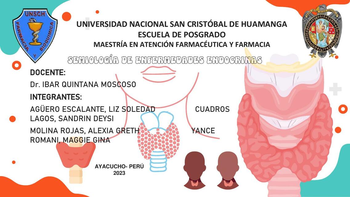 SEMIOLOGIA DE ENFERMEDADES ENDOCRINAS