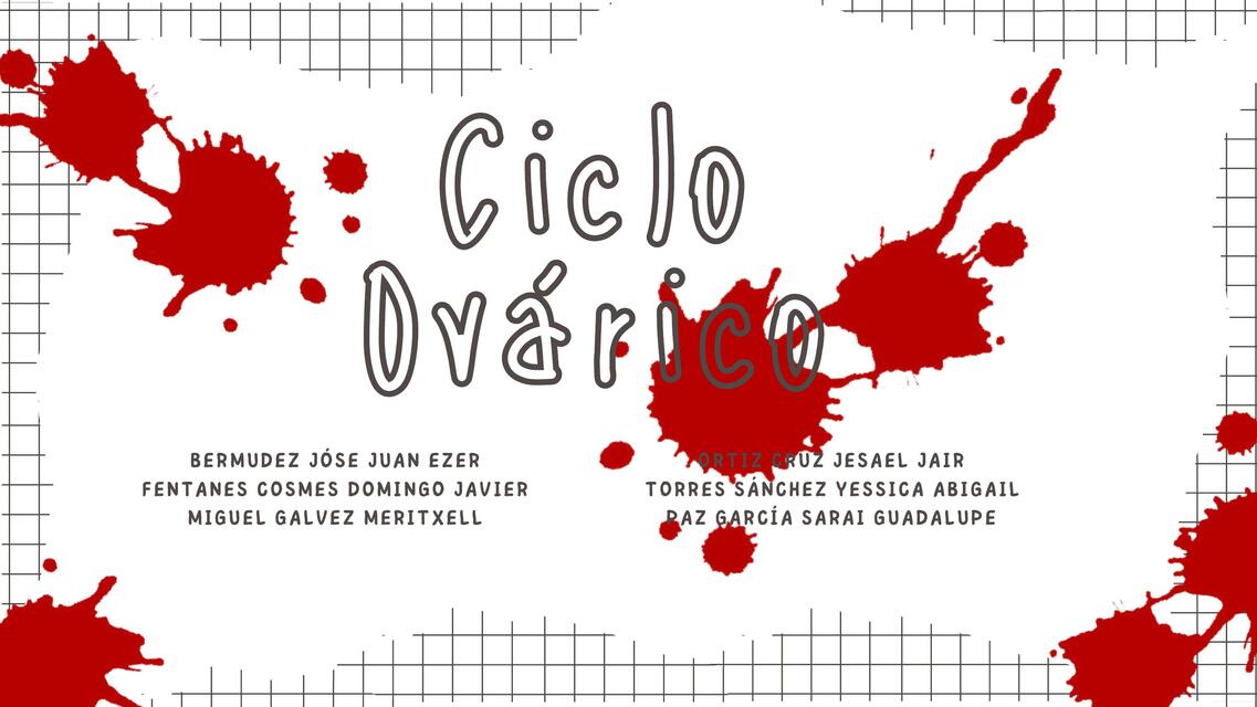 Ciclo Ovárico 