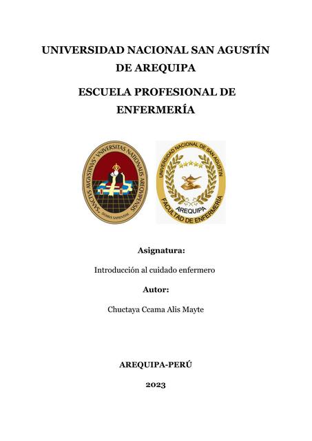 Proceso de Atención de Enfermería 