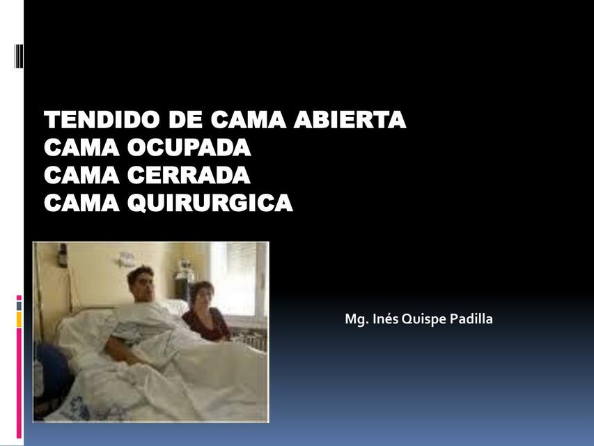 TENDIDO DE CAMA 1