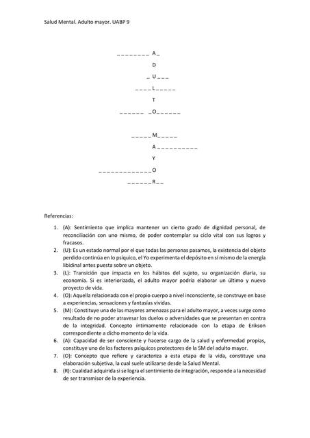 crucigrama salud mental uabp 9