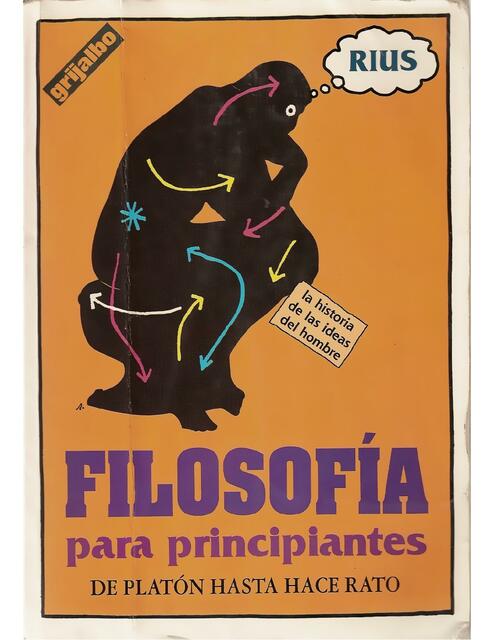 Filosofía para principiantes de platón hasta hace rato  