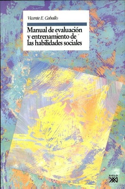 Manual de evaluación y entrenamiento de las habilidades sociales 